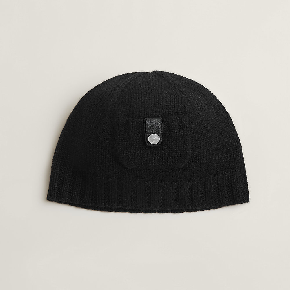 ニットキャップ 《リオネル》 - ブラック | Hermès - エルメス-公式サイト